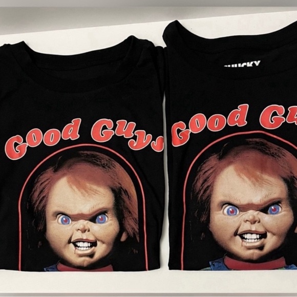 NWOT Chucky Good Guys Child's Play Graphic Tee Shirt Adult Unisex Sizes Med & Lg - Picture 3 of 5